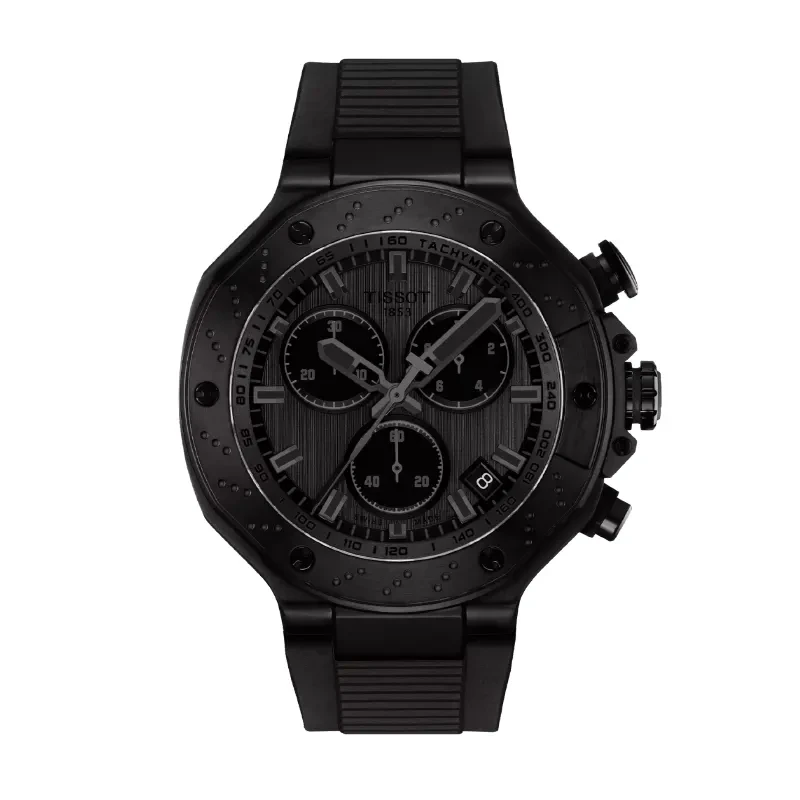 Tissot T-Race Sporty Chrono Black Men's Watch- T141.417.37.061.00